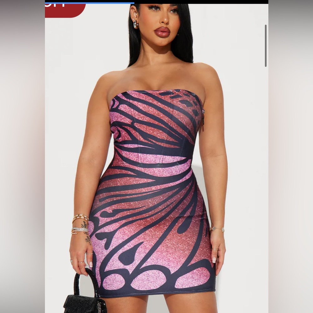 Butterfly NWOT - Multicolor/Pink/Purple
